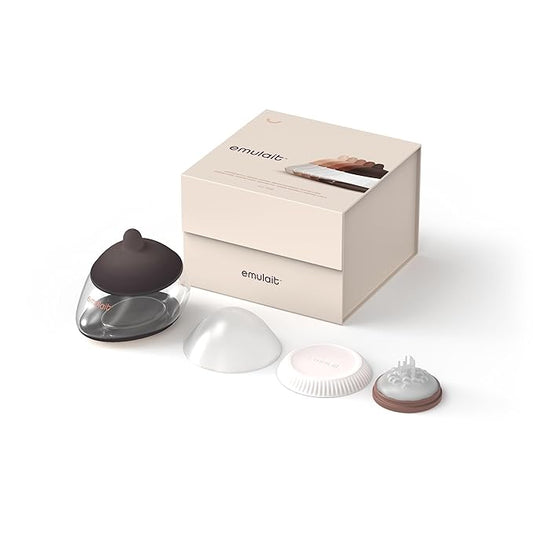 Anatomy Bottle Breast Shaped Baby Bottle - Rich - Shape 4 (Most Common)-Responsive Flow Valve-CubbioJoy