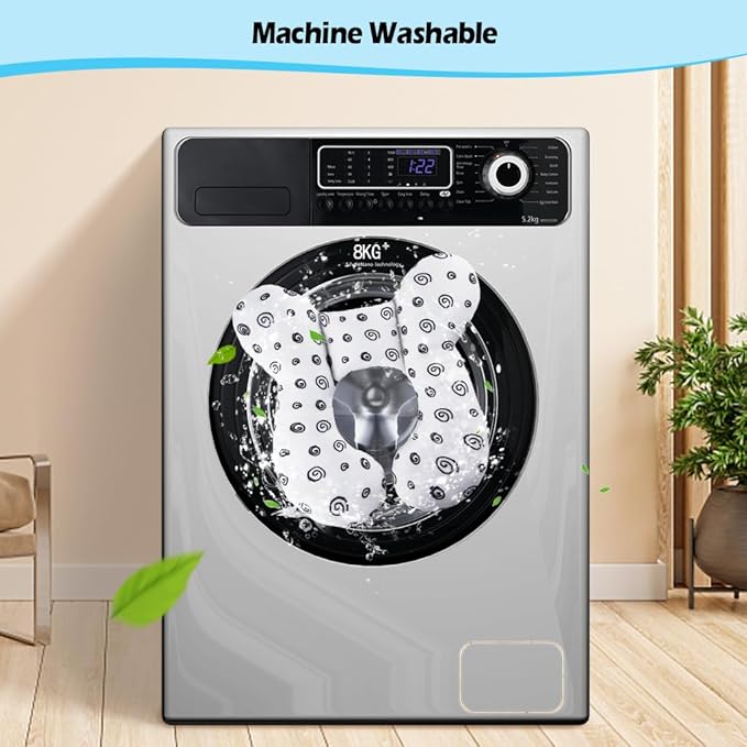 KAKIBLIN Baby Neck Pillow, Baby Head Pillow, Upgraded Travel Support Pillow for Carseat, Neck Support for Car Seat,Pushchair (Snail)-CubbioJoy