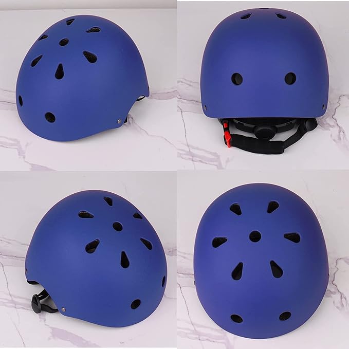 Adjustable Kids Helmet with Knee Pad, Elbow Pads & Wrist Guards - Toddler Bike Helmets for Ages 3-5, 5-8, 8-14 Years - Perfect for Skating, Biking, Cycling, and Skateboard - for Boys and Girls-CubbioJoy