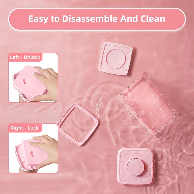 Ankou Airtight Food Storage Container - 7 Pcs One Button Handy Container Stackable Food Containers for Snacks Candy Salt Herbs Spices Coffee Bean Formula Popcorn BPA-Free Tight Seal-CubbioJoy