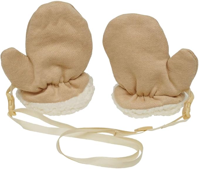 Baby Mittens Sherpa Lined Fleece 0-24 Months Winter-CubbioJoy