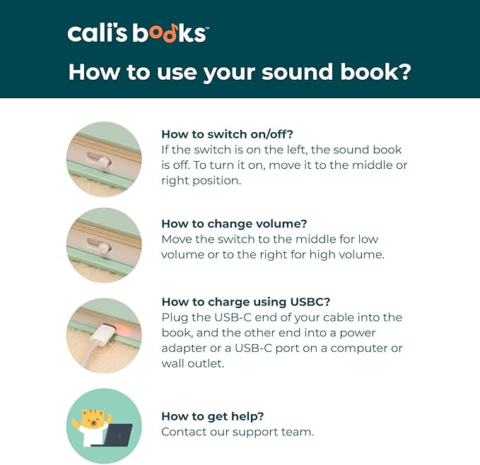 Cali's Books You are My Sunshine Nursery Rhymes | Interactive Sound Book | Musical Toys for Toddlers 1-3 | Sound Book for Babies and Toddlers | Interactive Baby Learning Toy.-CubbioJoy