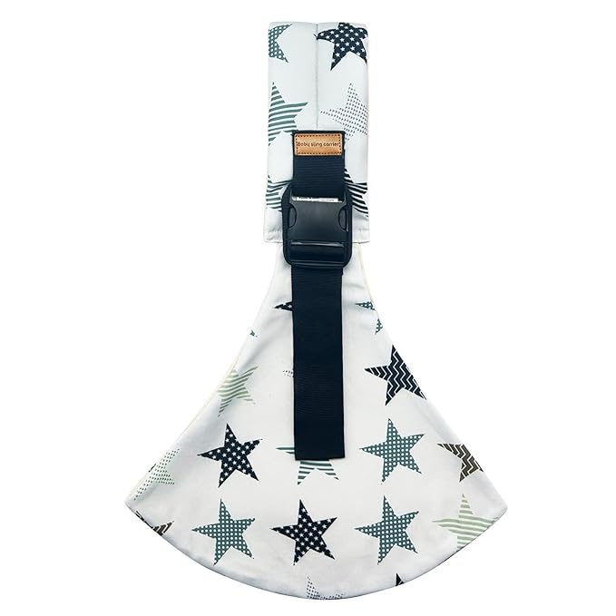 Baby Sling Carrier,Baby Sling,Toddler Carrier,Adjustable and Non-Slip Hip Seat Carriers Carrying 10-30 lbs(Star)-CubbioJoy