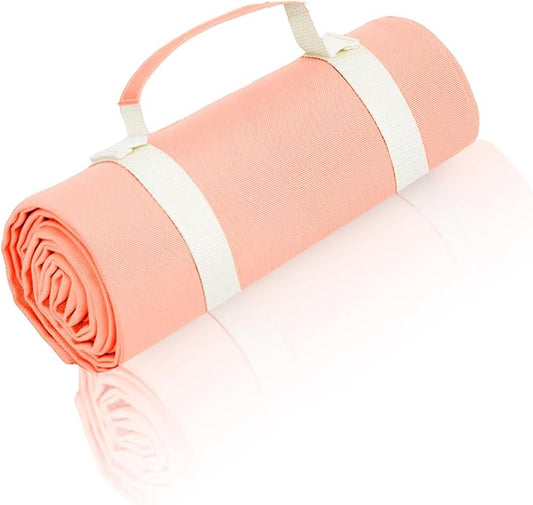 4’9” x 3’3” Compact Minimalist Water Resistant Canvas Mat,Kids/Single Use,Lightweight for Outdoor,Picnic,Beach-CubbioJoy