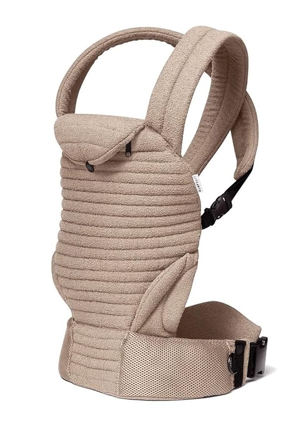 Bumpsuit Baby Carrier for Men Women Newborn to Toddler (7-45 lbs), Ergonomic Face-in & Face-Out Quilted Shell Baby Wearing Carrier with Pockets and Padded Cross Over Back Straps-CubbioJoy