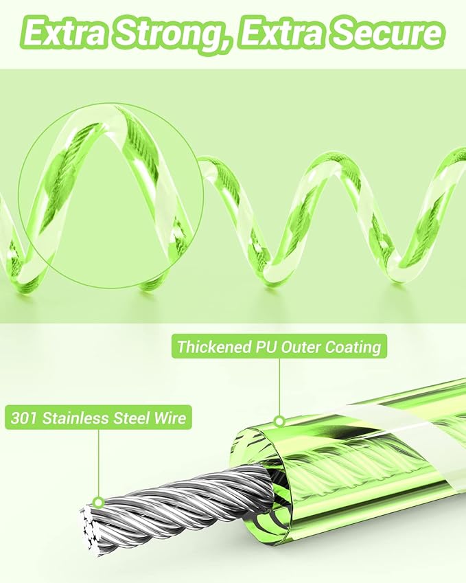 Dr.meter Anti Lost Wrist Link, 2 Pack Toddler Safety Leash with Key Lock, Reflective Child Walking Harness - Dual 8.2ft Length Blue & Green Kids Leash for Supermarket Mall Airport Amusement Park Zoo-CubbioJoy