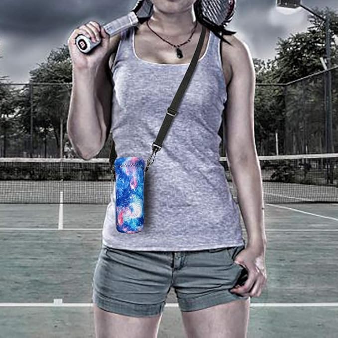 AUPET Water Bottle Bag Carrier,24oz/32oz Insulated Neoprene bottle Sling Holder Case Pouch Cover for 1000ML/750ML Bottles with Shoulder Strap for walking-CubbioJoy