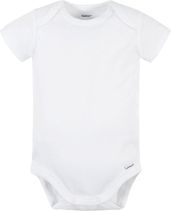 Gerber baby-boys 5 Pack Onesies Multi-packs Bundle Interlock 180 Gsm-CubbioJoy