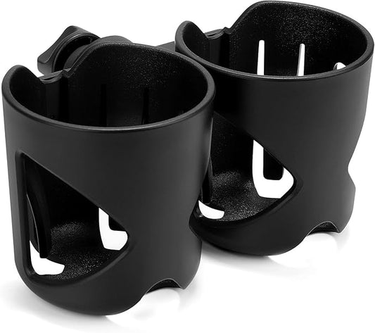 Accmor Universal Cup Holder, Stroller Cup Holder, 360° Rotatable Large Caliber Designed Bottle Holder for Stroller, Bike, Wheelchair, Walker, Scooter-CubbioJoy
