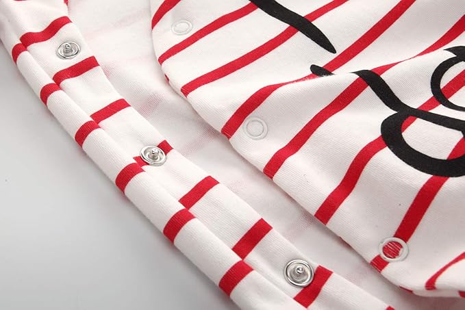 Kiddiezoom Baby and Toddler Boys'Snug Fit Footed One-Piece Romper Jumpsuit Cotton Cotton Footed Outfit-CubbioJoy