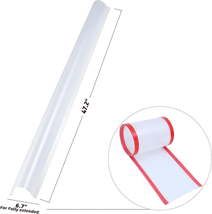 4PCS Baby Proofing Door Finger Pinch Guard Clear Door Jam Shield for Child Safety Finger Pinch Protector Hinge Protectors for Kids/Pet-CubbioJoy