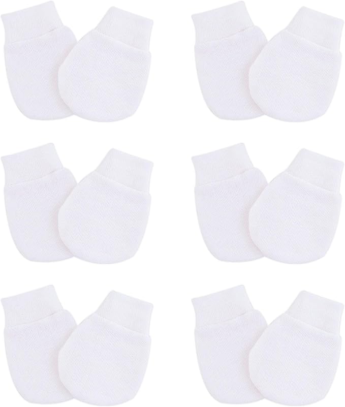 Baby Mittens No Scratch Mittens Infant Soft Gloves Mittens for 0-6 Months Boys Girls-CubbioJoy
