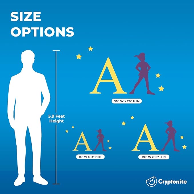 CRYPTONITE Personalized Name & Initial Tinkerbell Vinyl Wall Decals - Baby Girl Bedroom Decor - Fairy & Princess Wall Decals (B. Peter Pan)-CubbioJoy