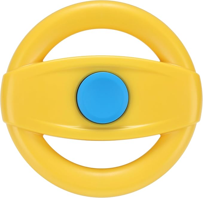 Accmor Stroller Steering Wheel Toy, Pretend Driving Simulated Steering Wheel for Baby Stroller Shopping Carts, Universal Detachable Funny Stroller Shopping Carts Toy Attachment Accessories-CubbioJoy