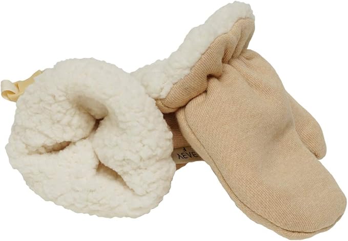 Baby Mittens Sherpa Lined Fleece 0-24 Months Winter-CubbioJoy