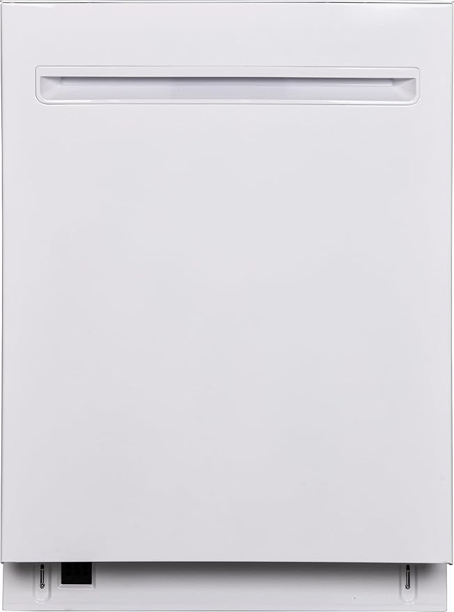 Kenmore Elite 24" Built-in Stainless Steel Tub Dishwasher TotalFlex 3rd, SmartWash, UltraWash, TurboDry, MoreSpace Plus Adjustable Rack, Energy Star Certified, White-CubbioJoy