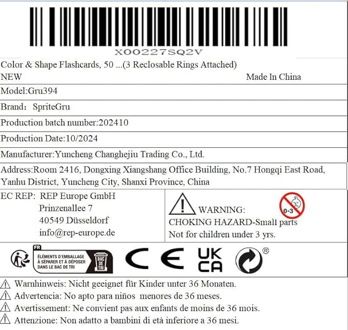Color & Shape Flashcards, 50 Double-Sided Cards (30 Colors & 20 Shapes) Colorful Cards Educational Learning Tools for Preschool and Toddlers (3 Reclosable Rings Attached)-CubbioJoy