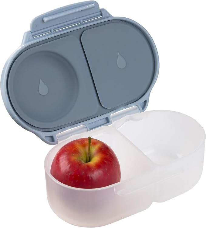 b.box Snack Containers for Kids, Toddler Snack Box Container, Reusable Small Bento Box for Lunch, School & Travel, Leak Proof, BPA free, Dishwasher Safe, Ages 4 months+ (Chill Out, 12oz capacity)-CubbioJoy