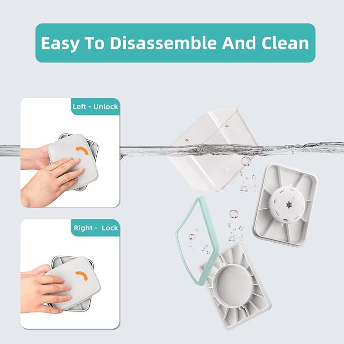 Ankou Food Storage Containers Pop Airtight Food Storage Containers with Lids for Kitchen Pantry Organizing Cereal Snack Flour Sugar Coffee Spaghetti Stackable - 8 Pcs (1.2, 2.0, 2.7, 3.3qt)*2-CubbioJoy