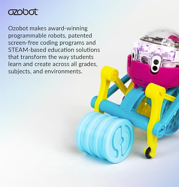 Crawler for Evo Robot - Interactive Programming Accessory, Enhances STEM Education, Develops Critical Thinking, Ideal for Kids Ages 8-13, Surprise Colors, 6 Kits, Evo Required Not Included-CubbioJoy