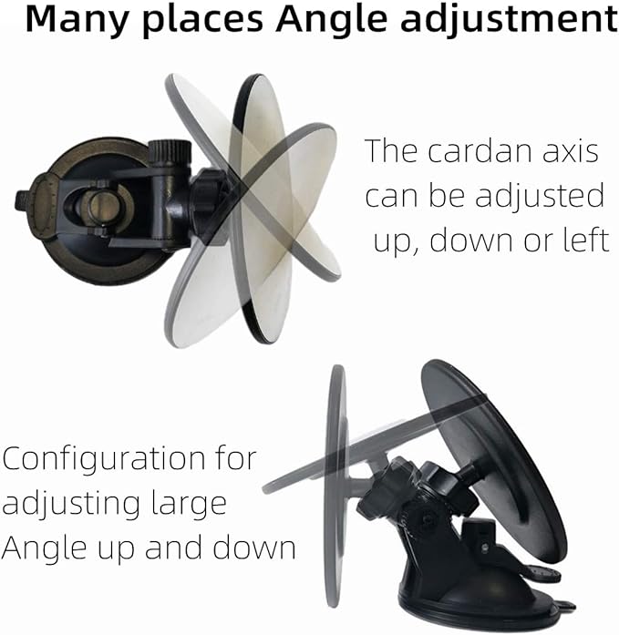 Blind area mirror of rear rear view mirror of baby car Observe convex side mirror of blind area on both sides of car Adjustable front mirror of baby car-CubbioJoy