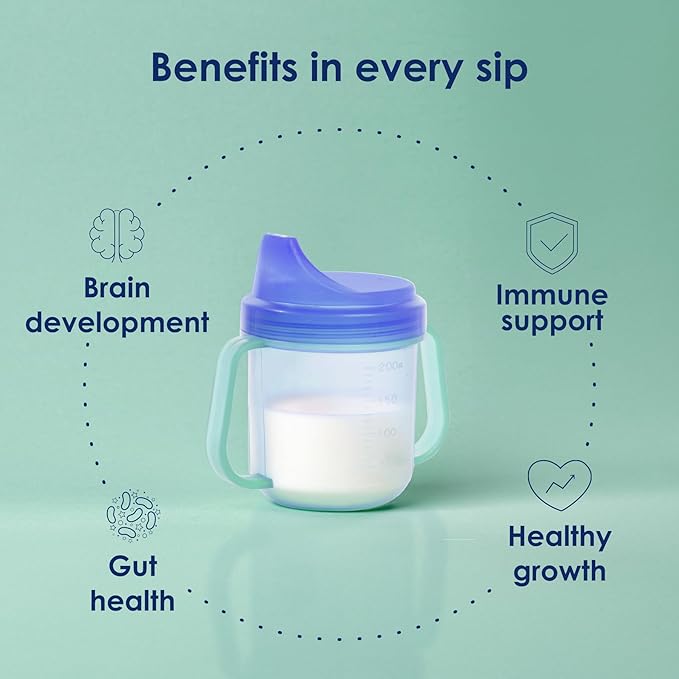 Kabrita Goat Milk Toddler Nutrition, 12-24 Months - Easy to Digest, Contains Vitamin D, Calcium, Iron, DHA, Non-GMO - Gentle on Sensitive Tummies - Supports Gut Health & Sleep - 28oz (Pack of 6)-CubbioJoy