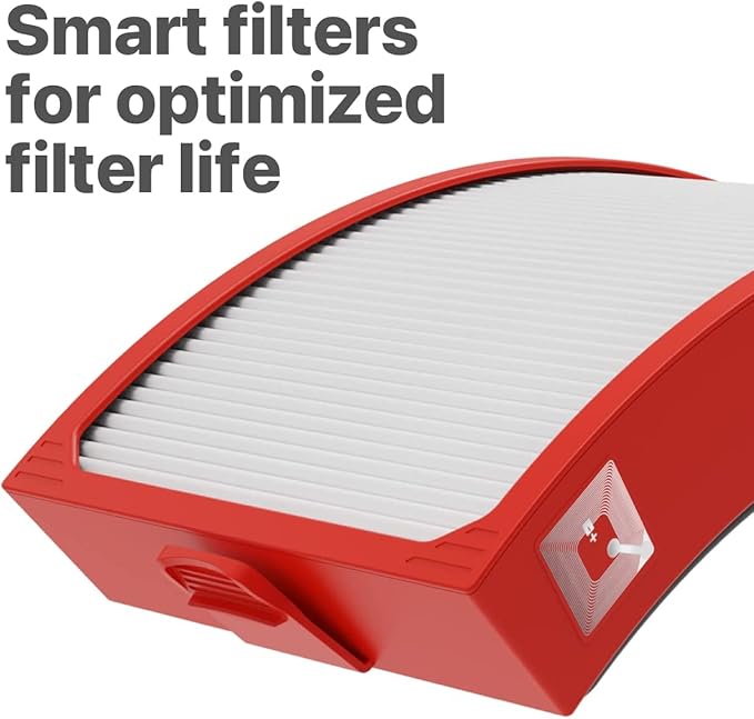 IQAir Atem X Smart Air Purifier for Large Room up to 1650 sq. ft., WiFi App Control, HyperHEPA Filters Wildfire Smoke, Viruses, Bacteria, Allergies, Asthma Triggers, Mold, Made in Germany-CubbioJoy