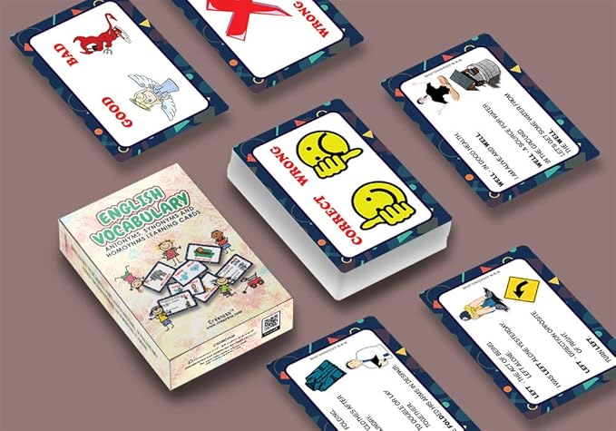 Creanoso US Schools and Learning Flash Cards Series (2-Deck)-CubbioJoy