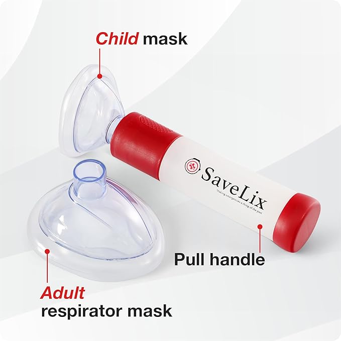Anti-Choking Device 2 Pack – Portable Airway Suction Device & First Aid Kit for Adults & Children – Lightweight & Compact Emergency Solution for Home, Car & Travel-CubbioJoy
