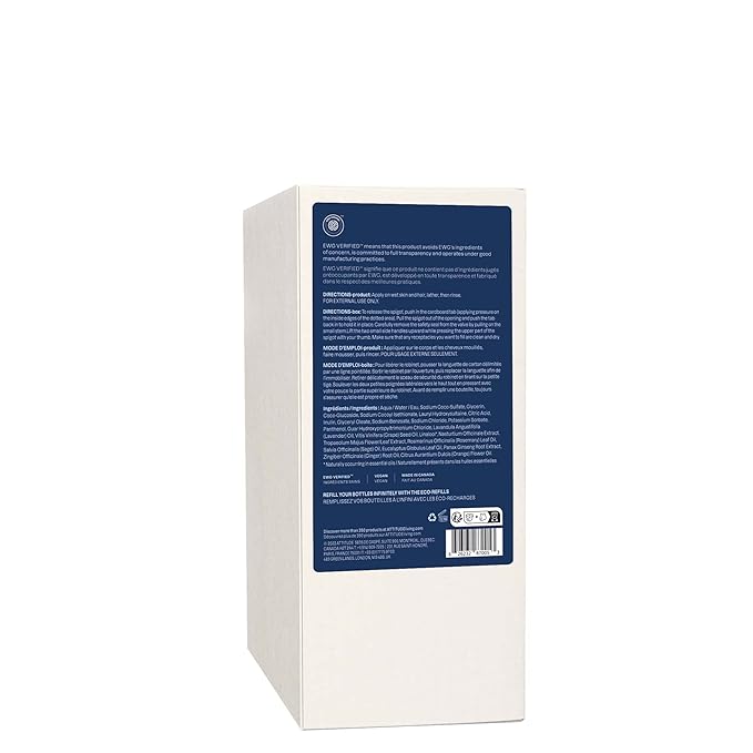 ATTITUDE 2-in-1 Body Wash and Hair Shampoo, EWG Verified Shower Gel, Dermatologically Tested, Made with Naturally Derived Ingredients, Vegan Personal Care, Sage and Rosemary, 67.6 Fl Oz-CubbioJoy