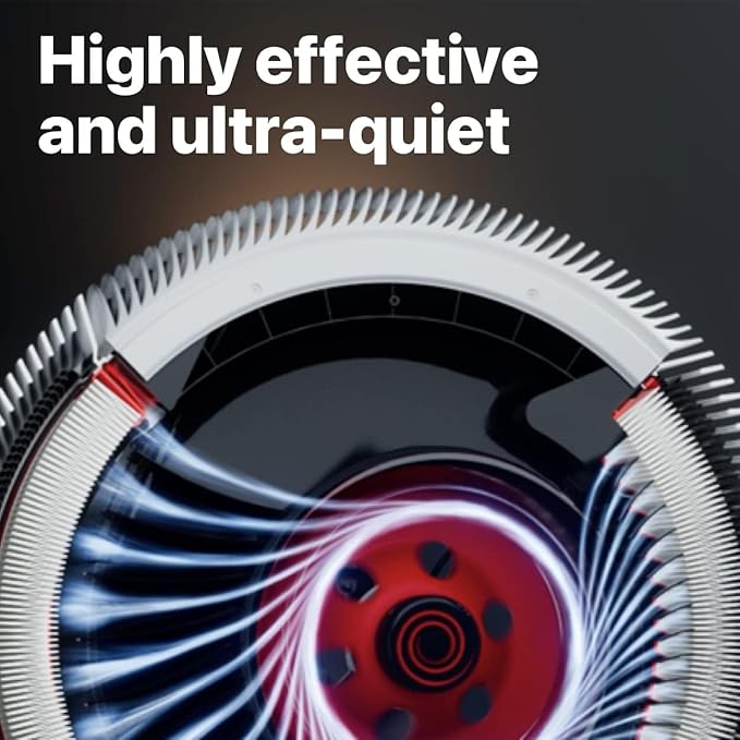 IQAir Atem X - 3Pack - Smart Air Purifier for Large Room up to 4950 sq. ft., WiFi App Control, HyperHEPA Filters Viruses, Bacteria, Allergies, Asthma, Mold, Pets, Dust, Odor; Made in Germany-CubbioJoy