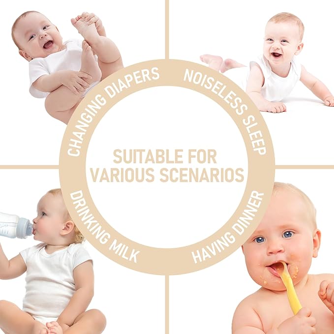 BEDLORE Waterproof Mattress Protector Crib, 2 Pack Soft Mattress Pad, Noiseless Machine Washable Mattress Cover, Ultimate Protection for Your Baby's Crib Toddler Bed (52''x28'')-CubbioJoy