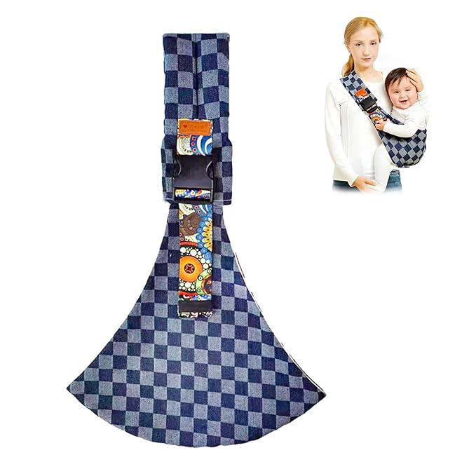 Baby Sling Carrier,Toddler Carrier, 2025 New Baby Sling,Portable and Lightweight Sling,Non-Slip Hip Seat Carrying 10-30lbs(Square)-CubbioJoy