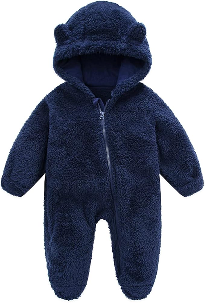 Baby Boy Girl Snowsuit Winter Warm Clothes Coat Infant Jumpsuit Toddler Outfit-CubbioJoy