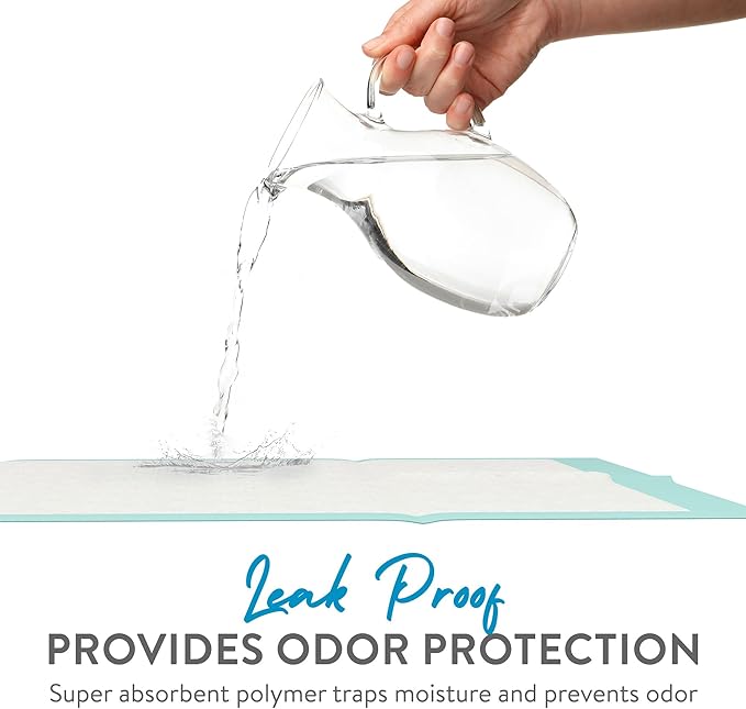 Inspire Extra Large Super Absorbent Disposable Bed Pads for Incontinence (36" X 36" Pack of 50) Ultra Thick and Absorbent Underpads Chux Adults, Puppies, Dogs Kids Furniture Protection-CubbioJoy