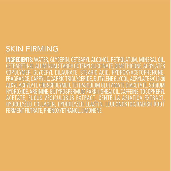 Jergens Skin Firming Body Lotion for Dry to Extra Dry Skin, Skin Tightening Cream with Collagen and Elastin, Dermatologist Tested, Hydralucence Blend Formula, 16.8 Oz, Pack of 3-CubbioJoy