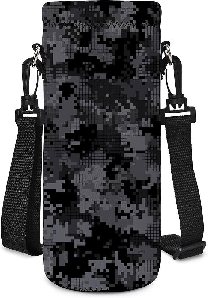 AUPET Water Bottle Bag Carrier,24oz/32oz Insulated Neoprene bottle Sling Holder Case Pouch Cover for 1000ML/750ML Bottles with Shoulder Strap for walking-CubbioJoy