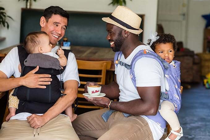 Beco Baby Carrier 8 Hybrid Newborn to Toddler Carrier (7-45lbs) - All in 1 Mesh Toddler Carrier - Baby Carrier Backpack, Front and Hip Carrier with Adjustable Seat - Cooling Ergonomic Carrier (Black)-CubbioJoy