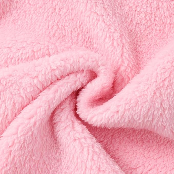 Baby Boys Girls Fleece Vest Zip Up Cute Bear Jackets Fuzzy Fall Winter Warm Clothes Newborn Outwear for Toddler Infant-CubbioJoy