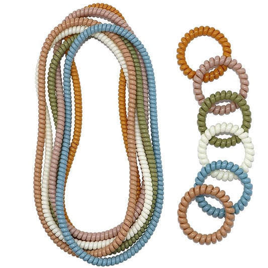 Chewy Necklace for Sensory Kids, 12 Pack Stretchy Fidget Bracelet Necklace for Boys with Autism ADHD SPD, Sensory Fidget for Kids 8-12 Reduce Biting Stress and Anxiety-CubbioJoy