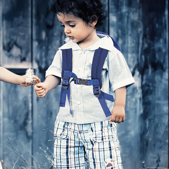 JiePai Rocket Toddler Kids Backpack with Harness Leash for Boys Girls Age 1-3-CubbioJoy