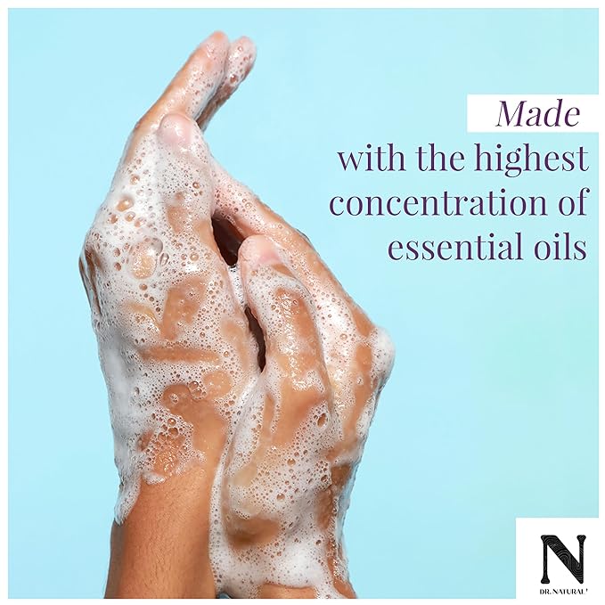 Dr. Natural 3-in-1 Tear-Free Baby Plus Kids Soap - Head-to-Toe Soap and Shampoo - Sensitive Skin Moisturizing Body Wash - Lavender - 16 oz-CubbioJoy