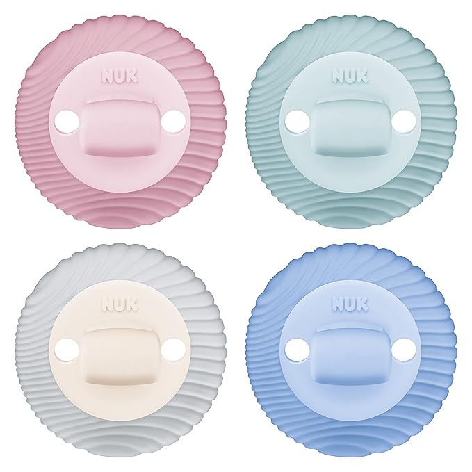 NUK Comfy Duet 100% Silicone Soother 2-in-1 Pacifier and Teether-CubbioJoy