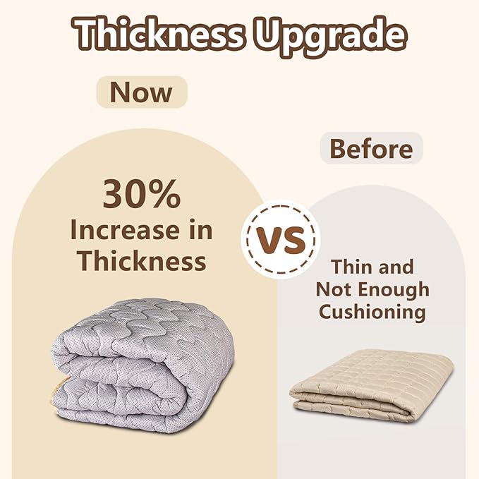 Baby Play Mats for Floor, 71”x59” Upgraded Thickness & Larger Super Soft Playmat for Babies and Toddlers, Foldable Washable, Upgrade Anti-Slip Crawling Mat for Playpen(Boho Nature)-CubbioJoy