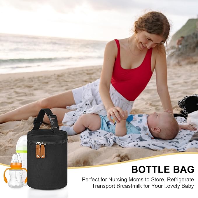 Accmor Breastmilk Cooler Bag, Insulated Baby Bottle Cooler Tote Bags for Nursing Mom Daycare-CubbioJoy