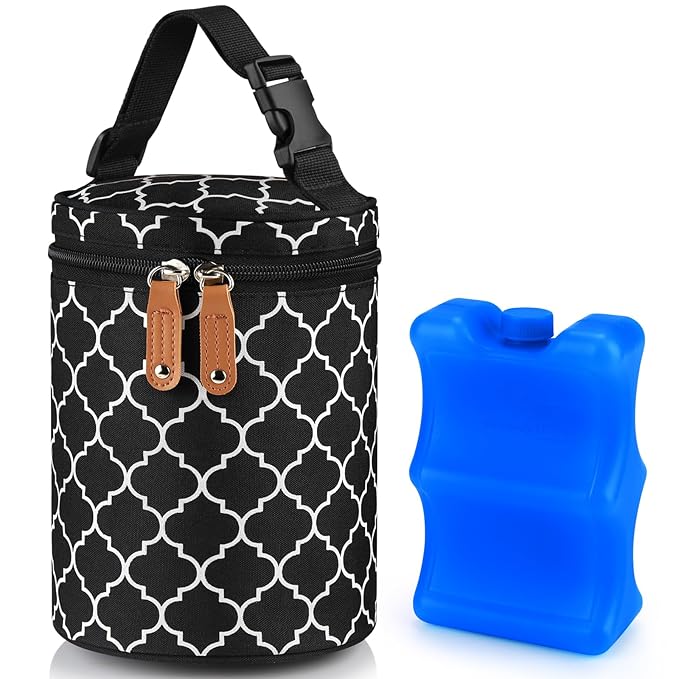 Accmor Breastmilk Cooler Bag, Insulated Baby Bottle Cooler Tote Bags for Nursing Mom Daycare-CubbioJoy