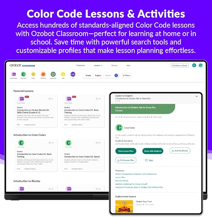 Color Coding Markers: Color Variety for Creative STEM Education, Ideal for Classroom & Home, Enhances Problem-Solving & Critical Thinking Skills, Suitable for Ages 6+, Dual-Sided, 5-Pack-CubbioJoy