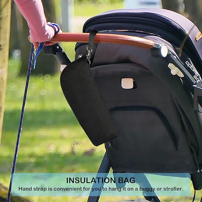 Accmor Baby Bottle Cooler Tote Bags, Insulated Breastmilk Cooler Bag, Nursing Bottle Cooler Warmer Bag for Nursing Mom Daycare Travel-CubbioJoy