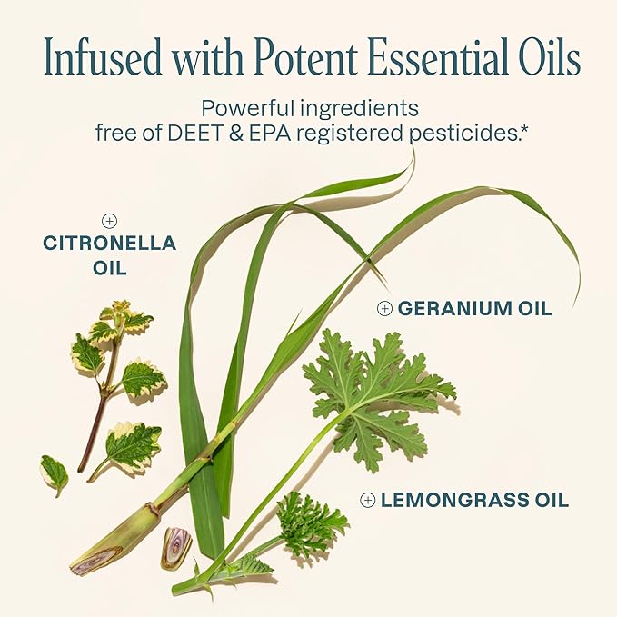 Cliganic 50 Pack Mosquito Repellent Bracelets for Adults & Kids - Natural DEET-Free Bands, Individually Wrapped-CubbioJoy