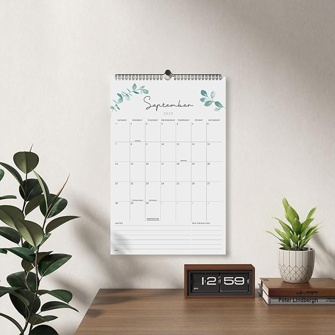 Jotsome Wall Calendar 2025-2026, Large Academic Monthly Calendar From July 2025 to December 2026 11"x17", Aesthetic Wall Decoration in Home and Office for Easy Organizing-CubbioJoy